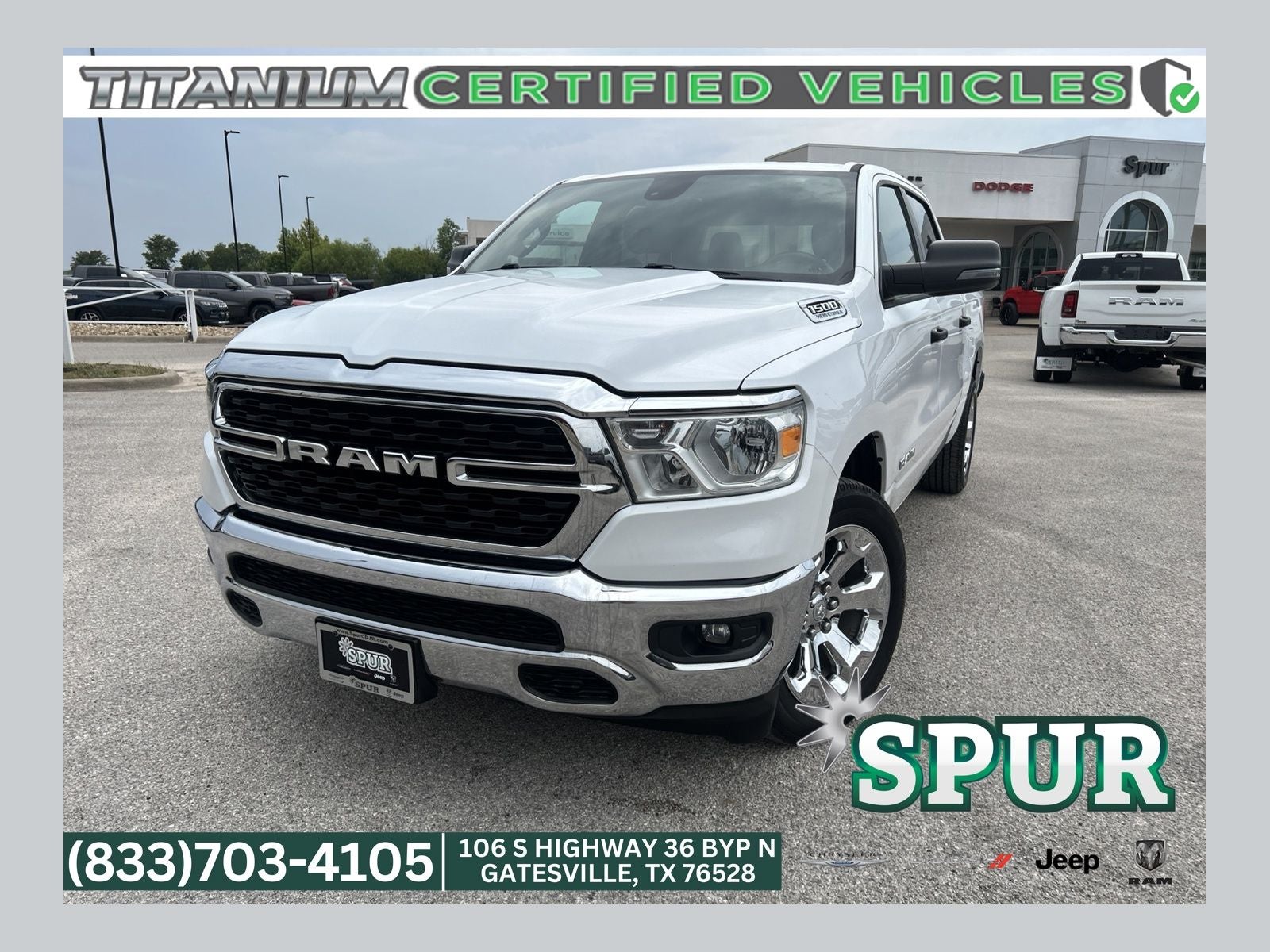 2023 RAM Ram 1500 Lone Star Crew Cab 4x4 5'7' Box