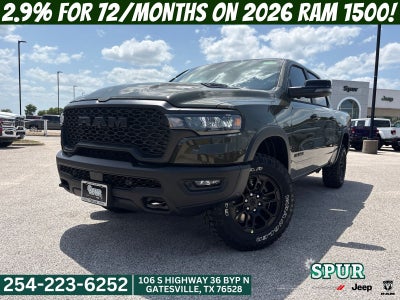 2026 RAM Ram 1500 RAM 1500 REBEL CREW CAB 4X4 5'7' BOX