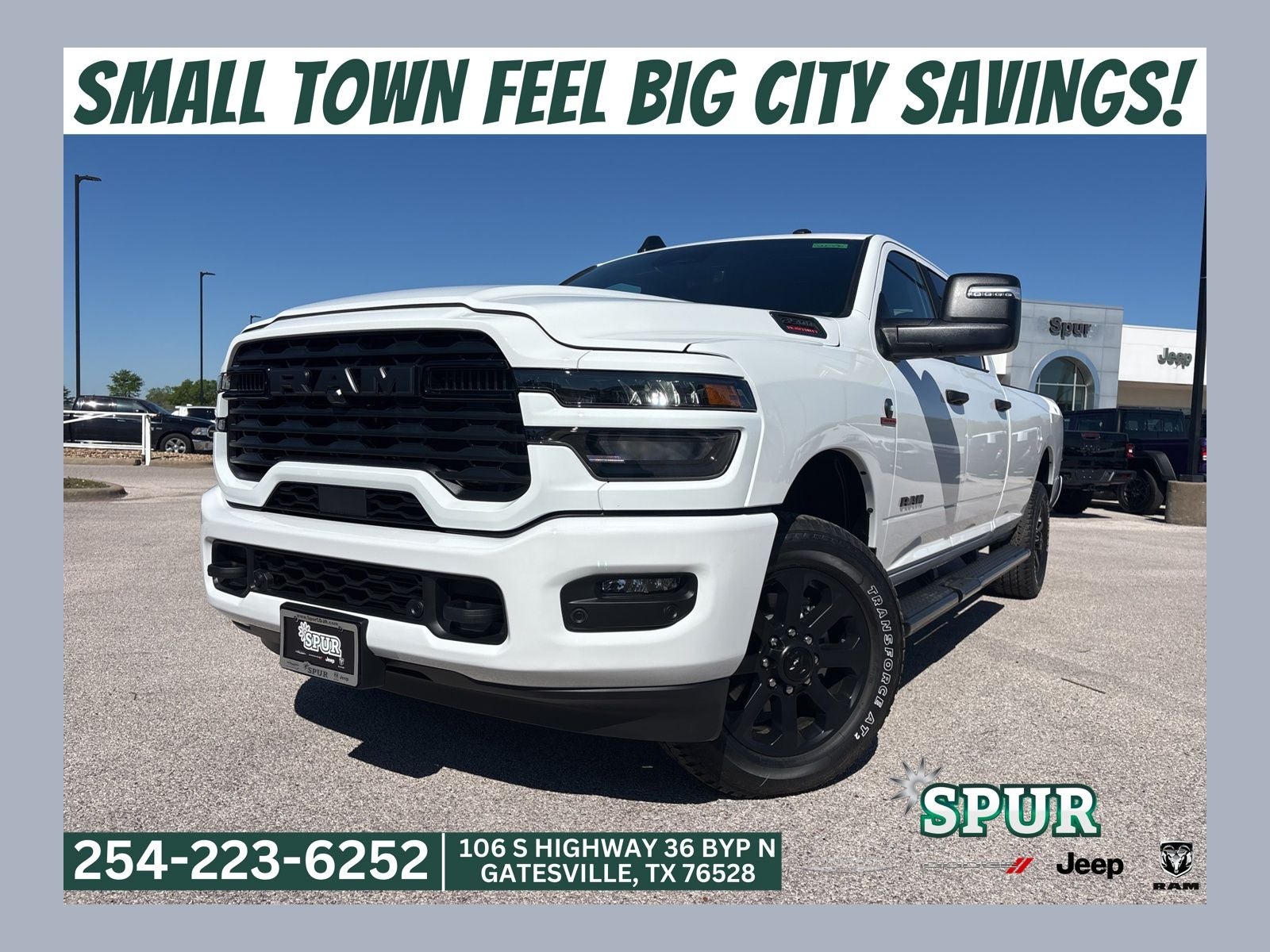 2026 RAM Ram 3500 RAM 3500 LONE STAR CREW CAB 4X4 8' BOX