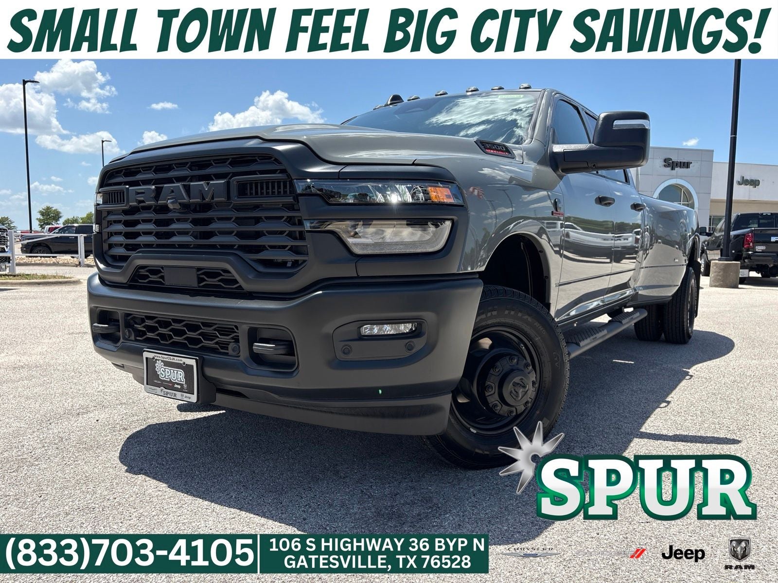 2026 RAM Ram 3500 RAM 3500 TRADESMAN CREW CAB 4X4 8' BOX
