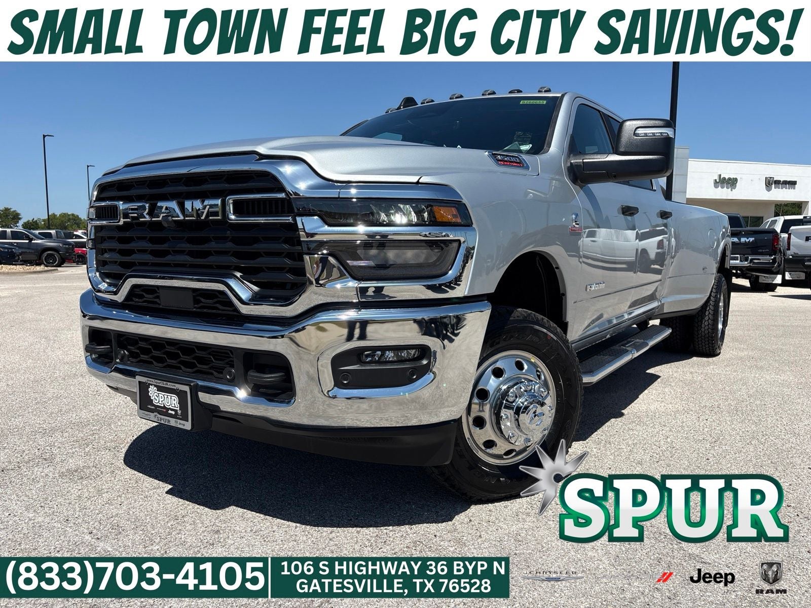 2026 RAM Ram 3500 RAM 3500 LONE STAR CREW CAB 4X4 8' BOX
