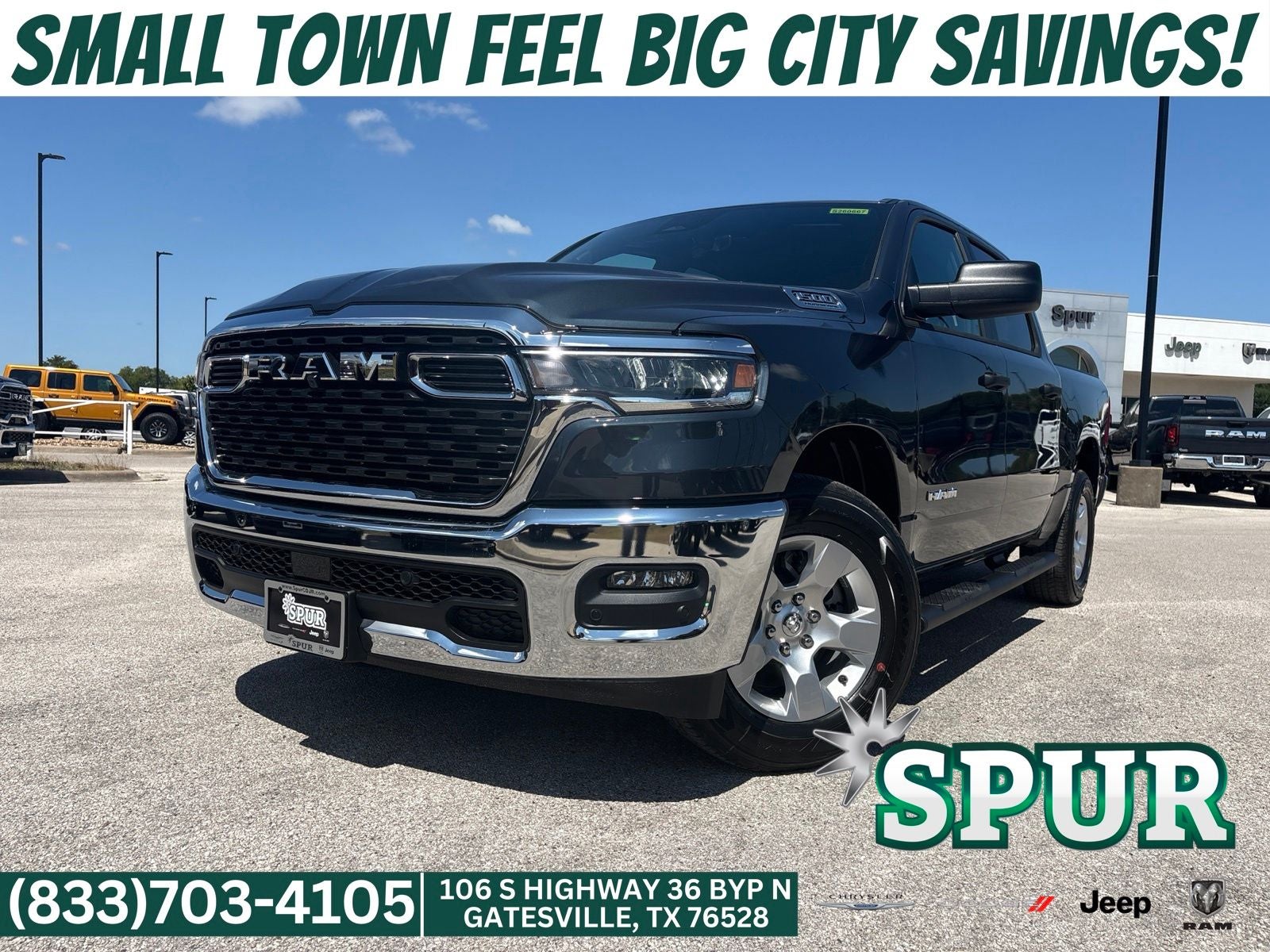 2026 RAM Ram 1500 RAM 1500 LONE STAR CREW CAB 4X4 5'7' BOX