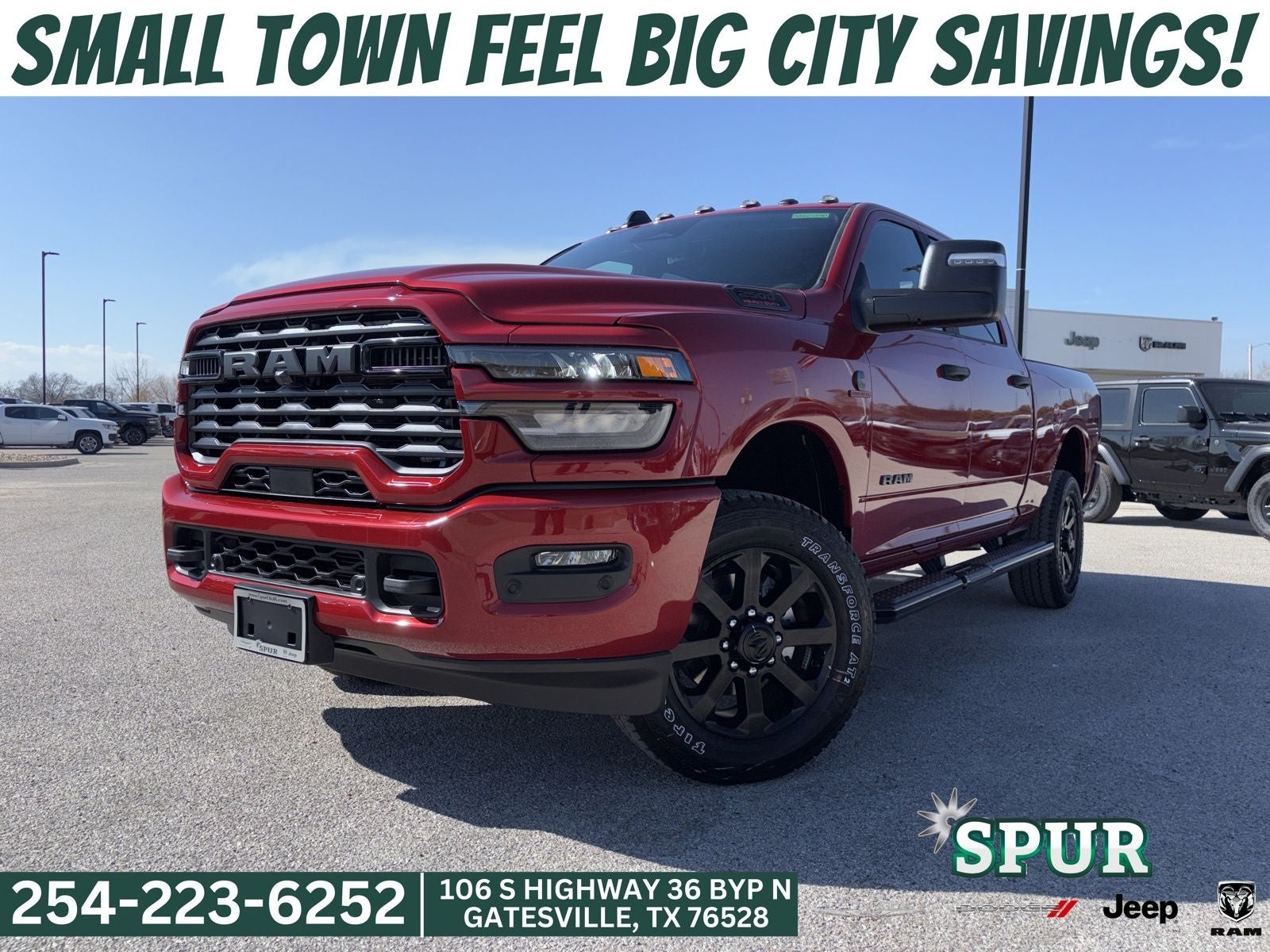 2026 RAM Ram 2500 RAM 2500 LONE STAR CREW CAB 4X4 6'4' BOX