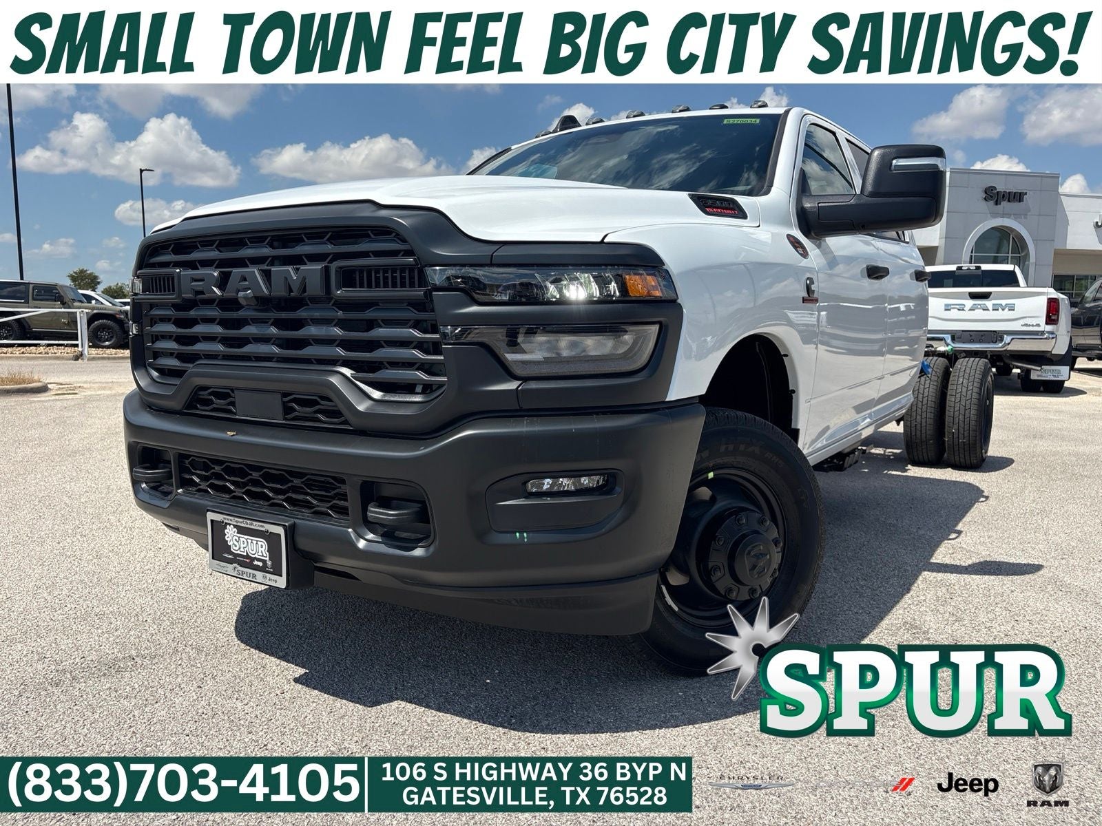 2027 RAM Ram 3500 Chassis Cab RAM 3500 TRADESMAN CREW CAB CHASSIS 4X4 60' CA