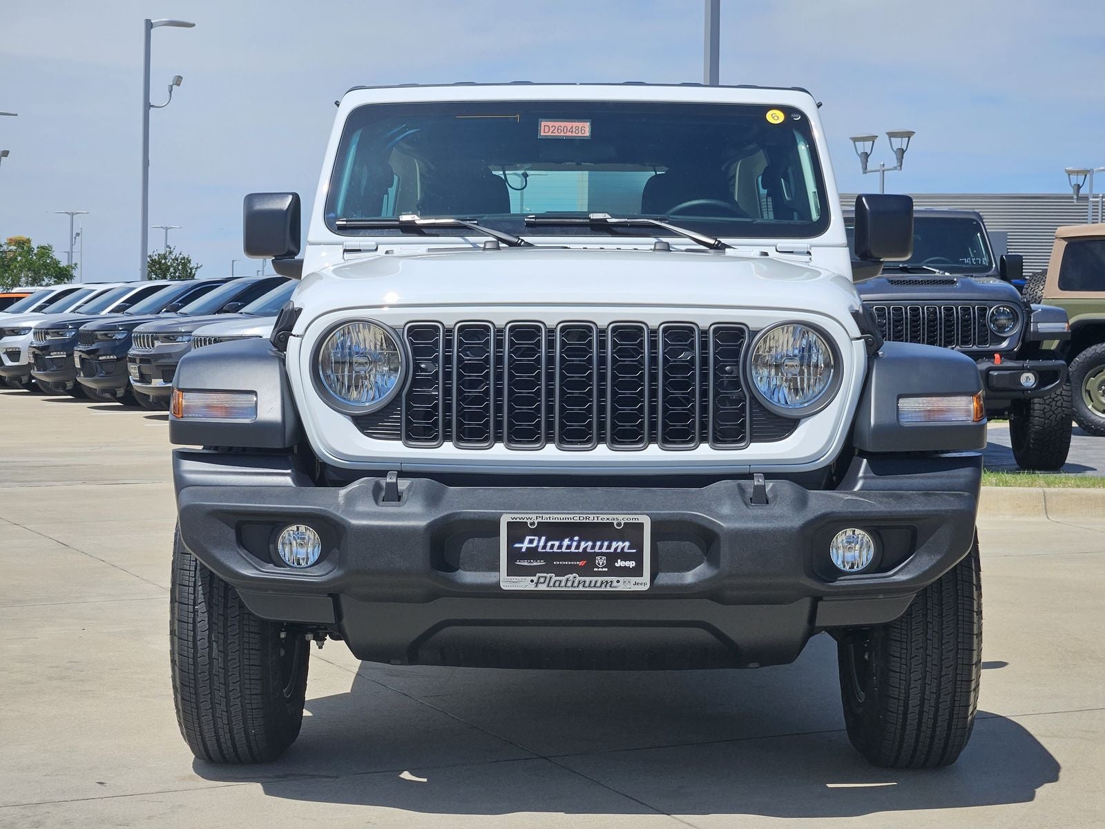 2026 Jeep Wrangler WRANGLER 4-DOOR SPORT