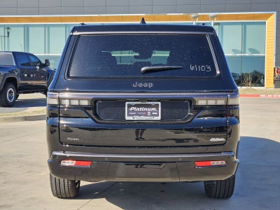 2026 Jeep Grand Wagoneer GRAND WAGONEER L LIMITED RESERVE 4X4