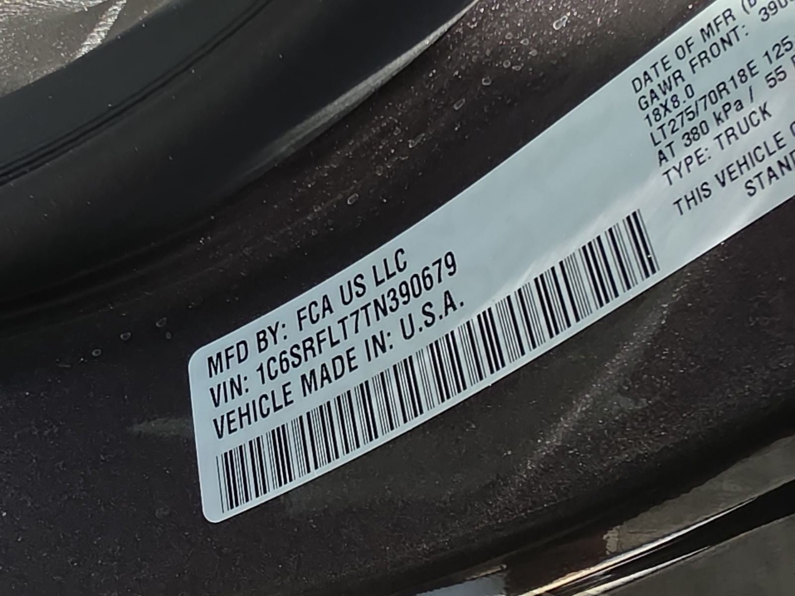 2026 RAM Ram 1500 RAM 1500 REBEL CREW CAB 4X4 5'7' BOX