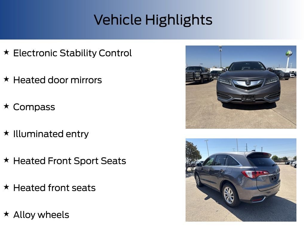2017 Acura RDX w/Technology Pkg
