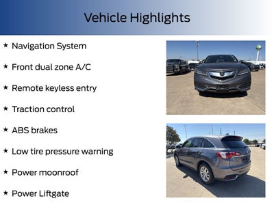 2017 Acura RDX w/Technology Pkg