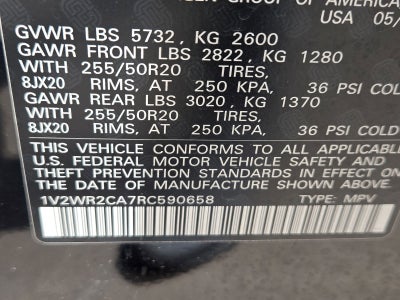 2024 Volkswagen Atlas 2.0T SE w/Technology