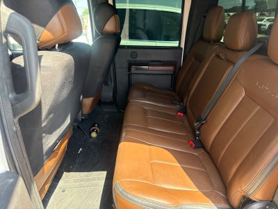 2016 Ford F-450SD Platinum DRW
