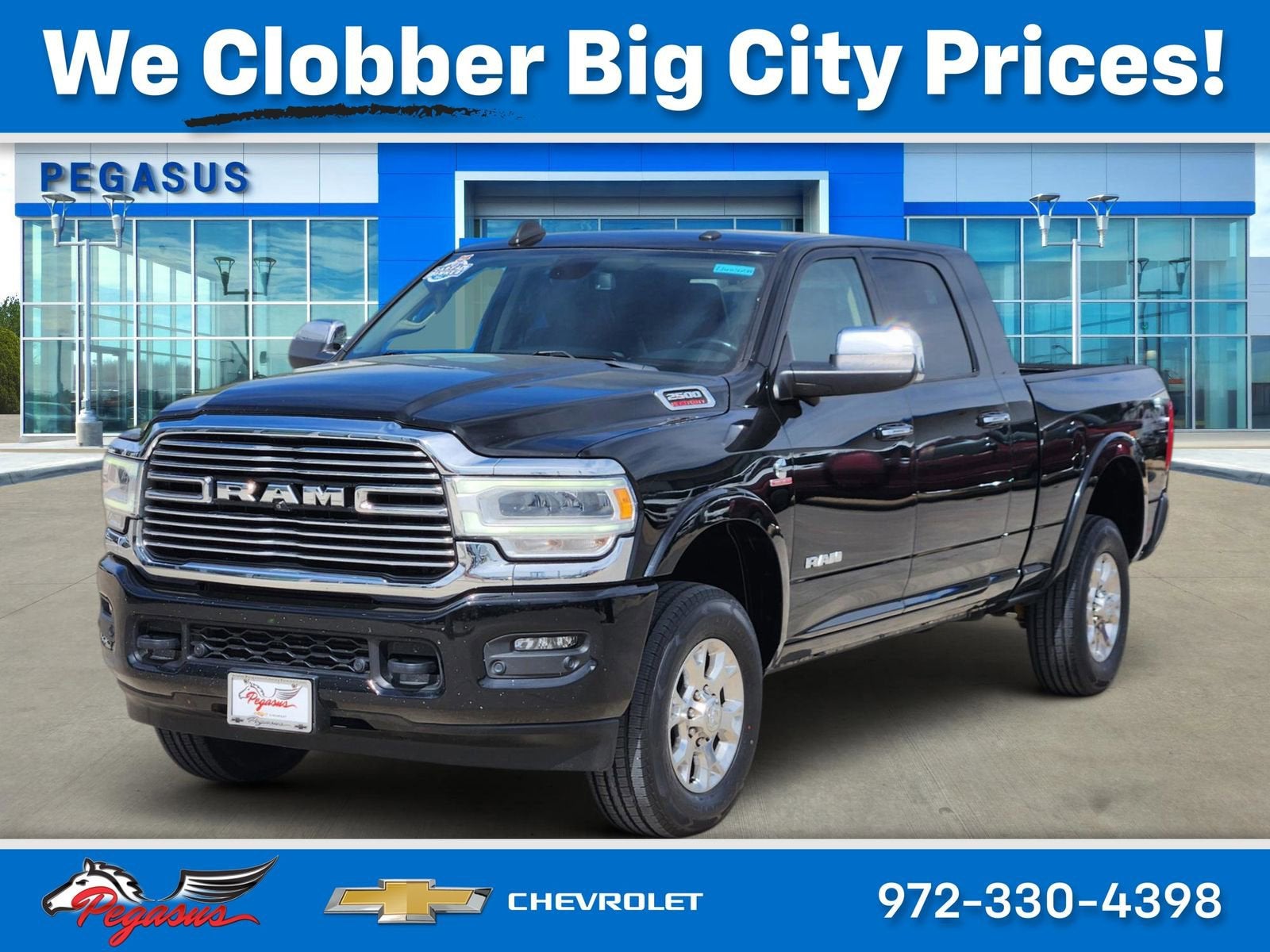 2020 RAM 2500 Laramie Mega Cab 4x4 6'4" Box