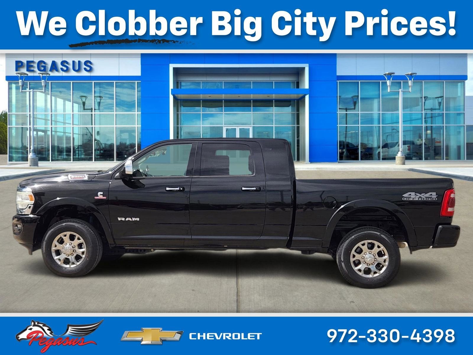 2020 RAM 2500 Laramie Mega Cab 4x4 6'4" Box