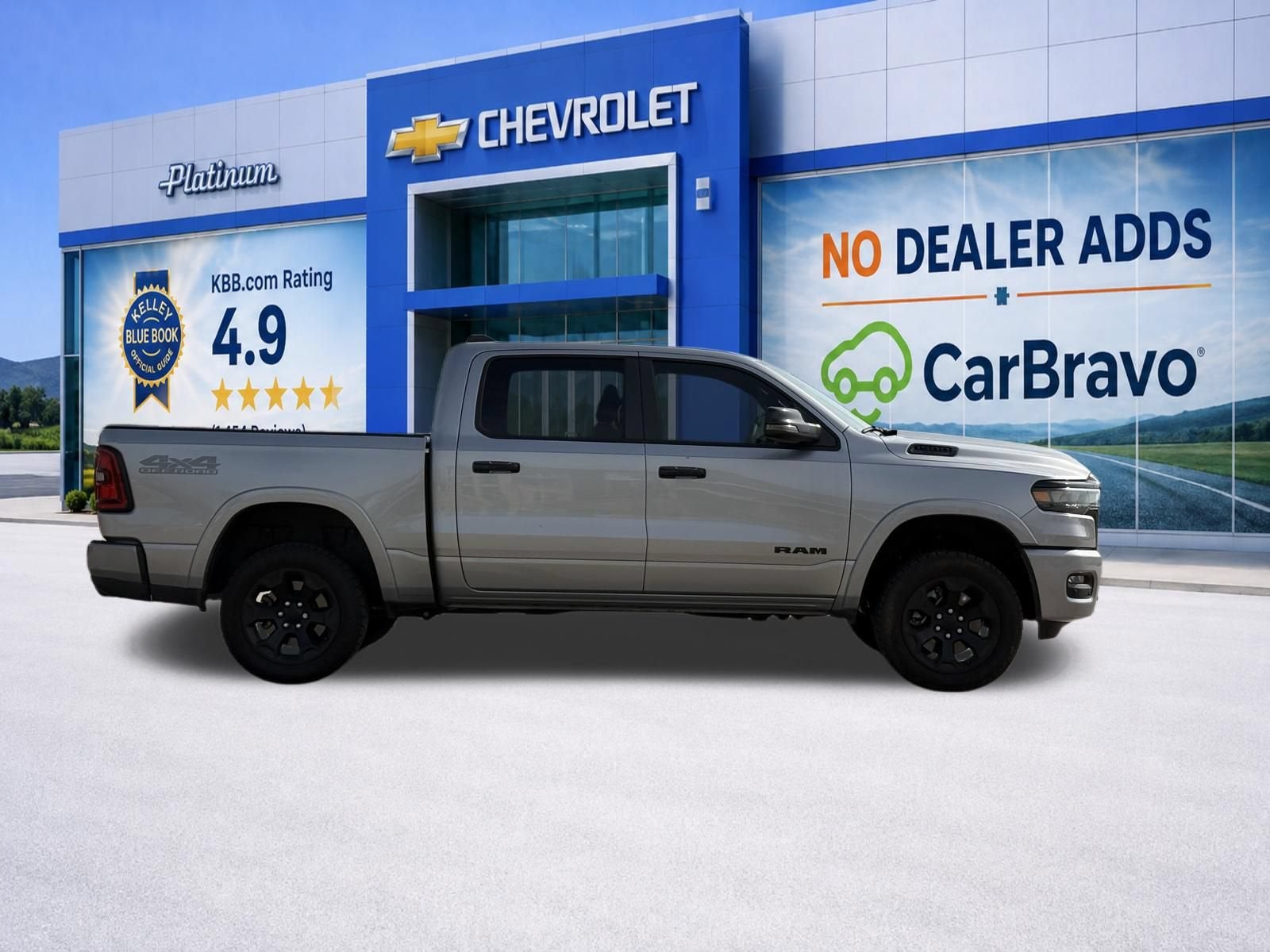 2025 RAM 1500 Lone Star Crew Cab 4x4 5'7" Box
