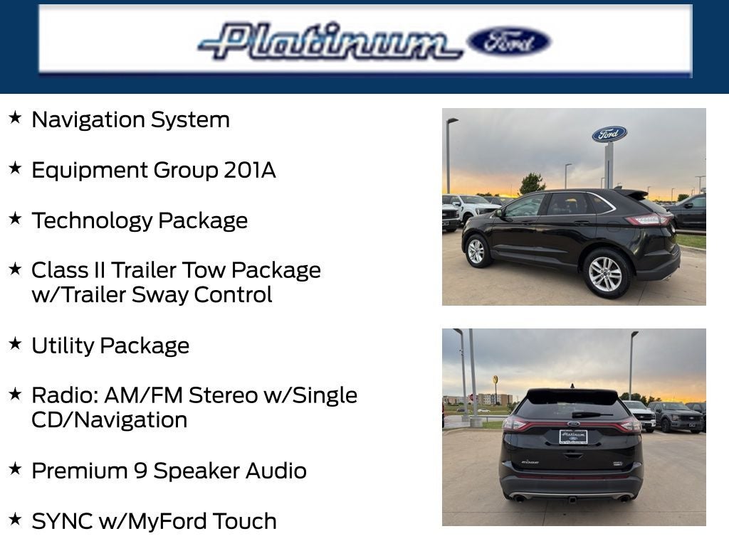 2015 Ford Edge SEL