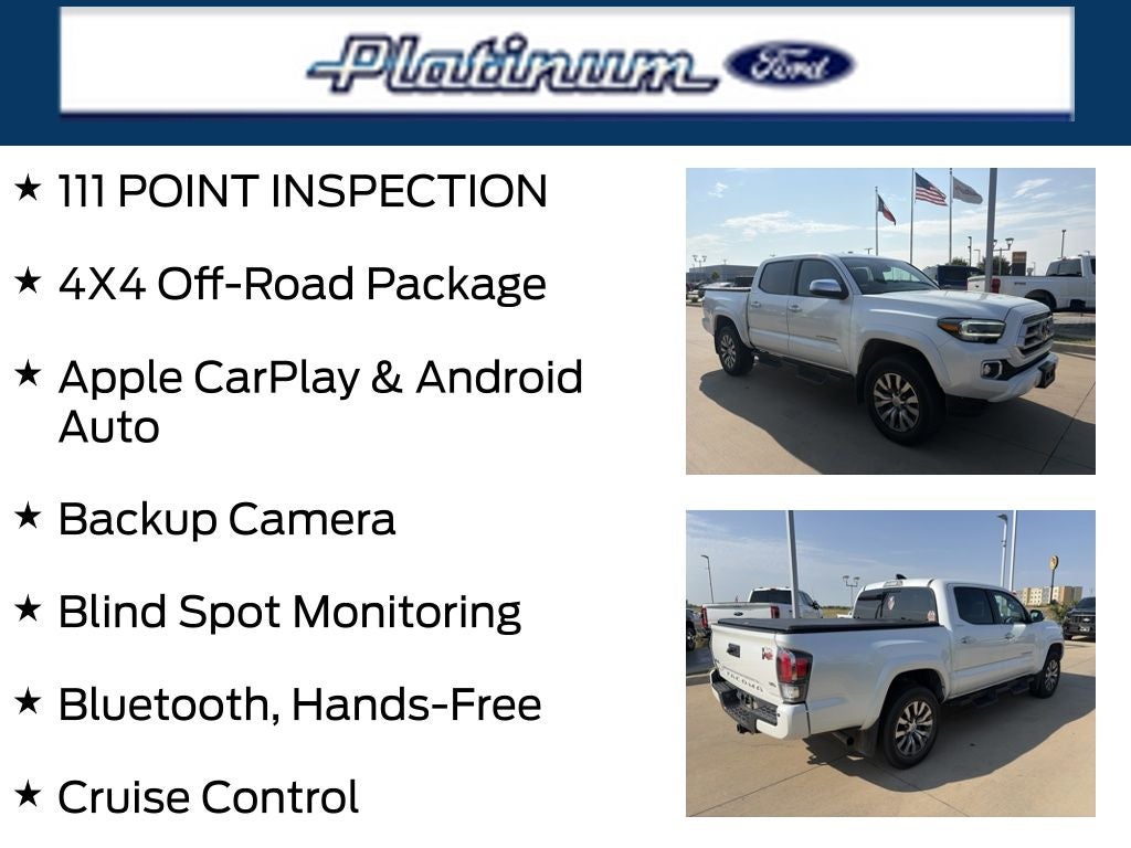 2021 Toyota Tacoma Limited V6