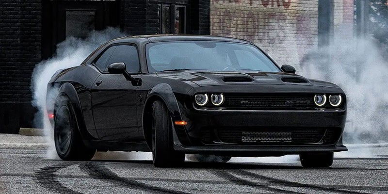 2023 black dodge challenger