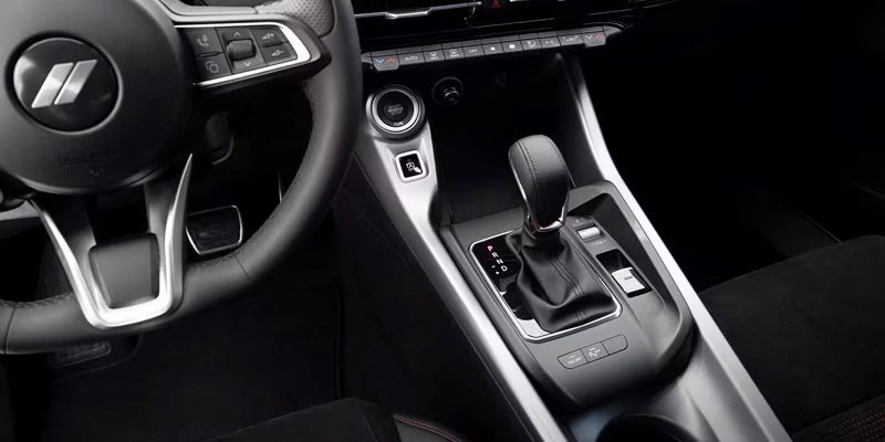 shift console of a 2024 dodge hornet