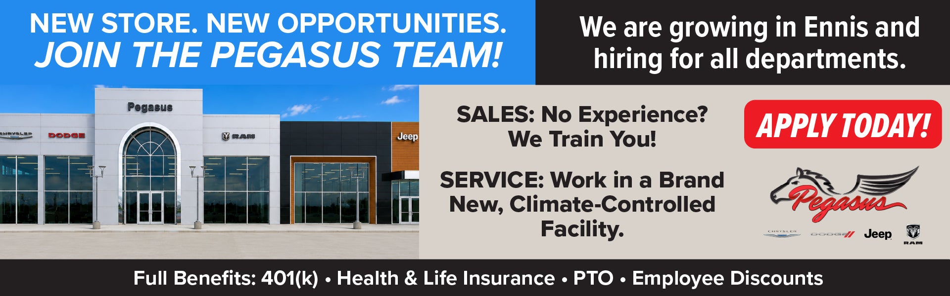 We Are Hiring!!!
